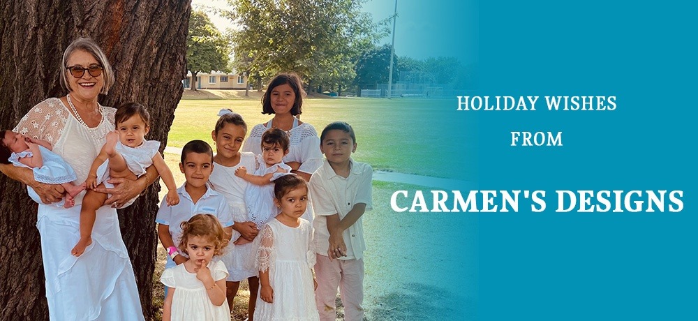 Season’s greetings from carmen’s designs