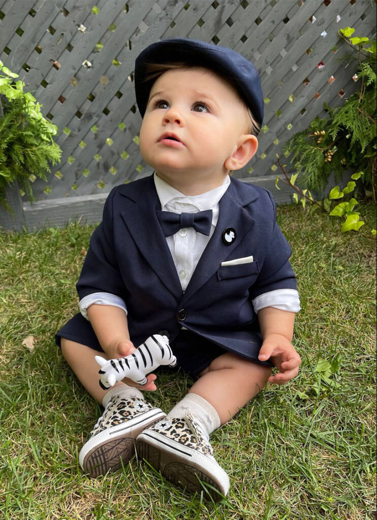 Newborn boy formal wear sale