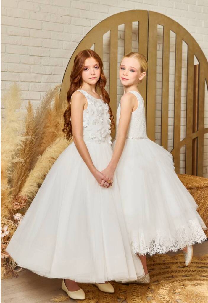 White Junebery Kids Holy Communion Dress, Age: 3 Year To 7 Year at Rs 3000  in Chennai